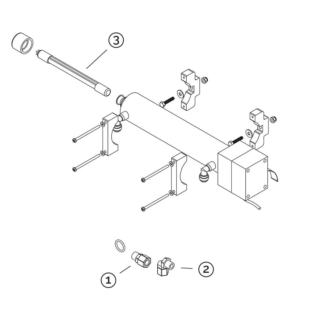 UV serilizer sea recovery drawing