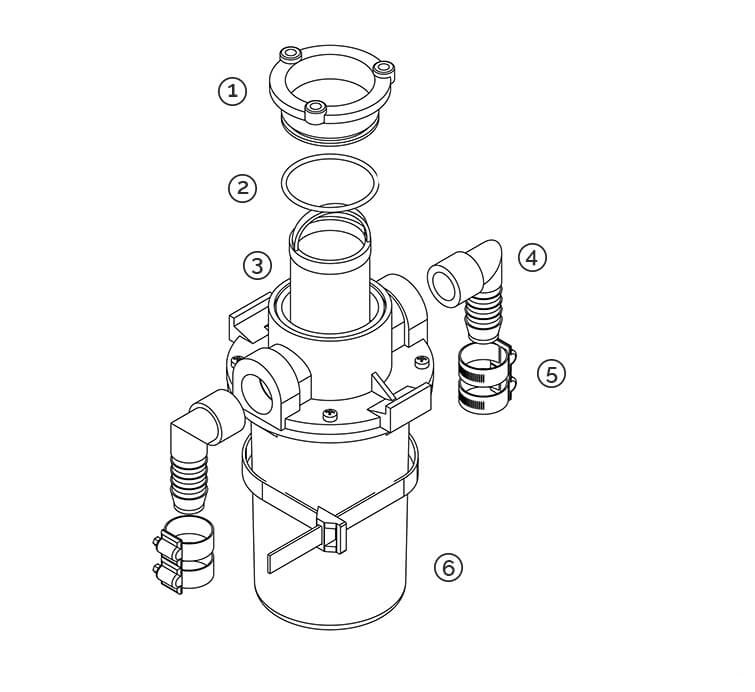 sea strainer sea recovery spares